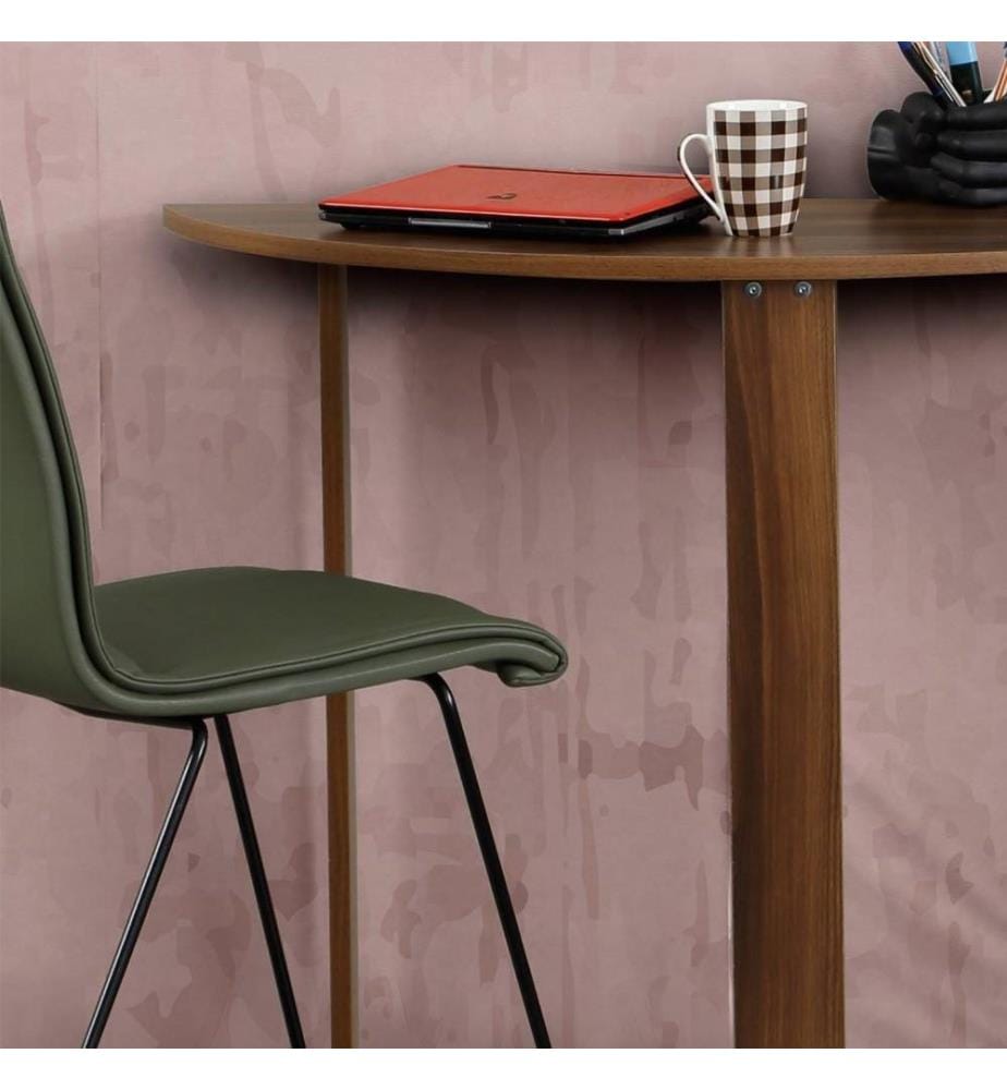 Study Desk, Walnut, Melamine Coated Particle Board