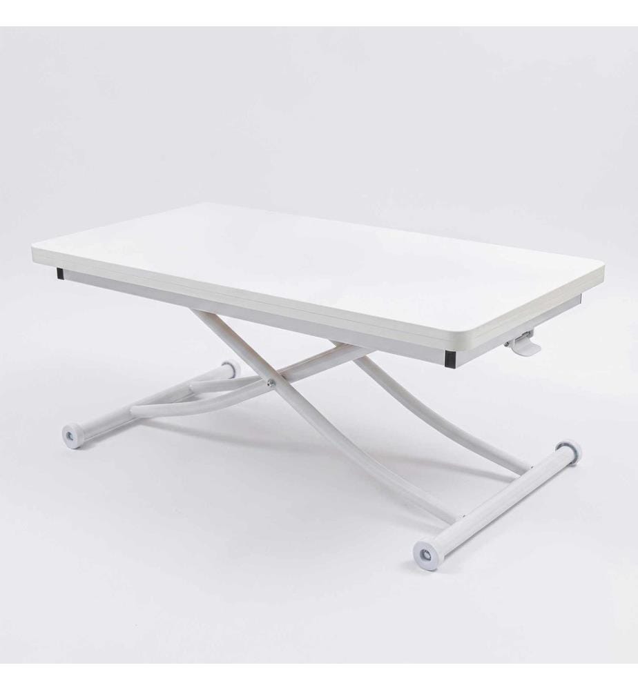 Table basse, 100 % MDF, blanche
