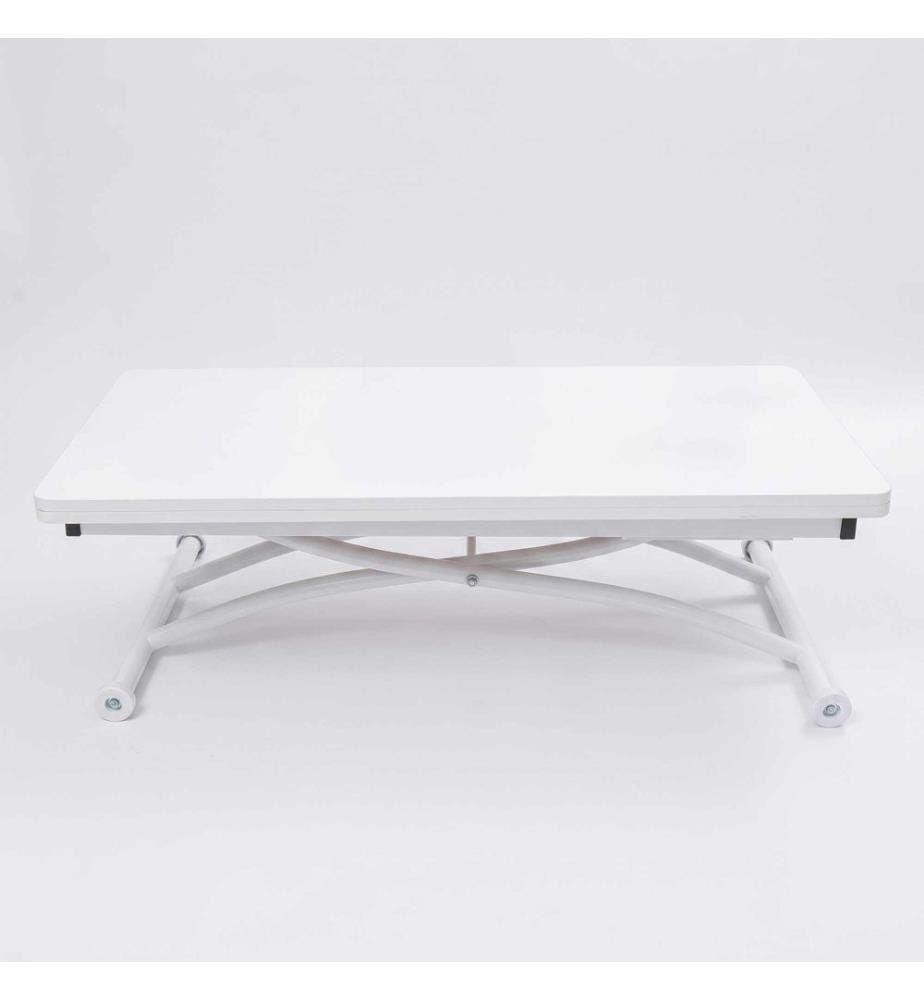 Table basse, 100 % MDF, blanche