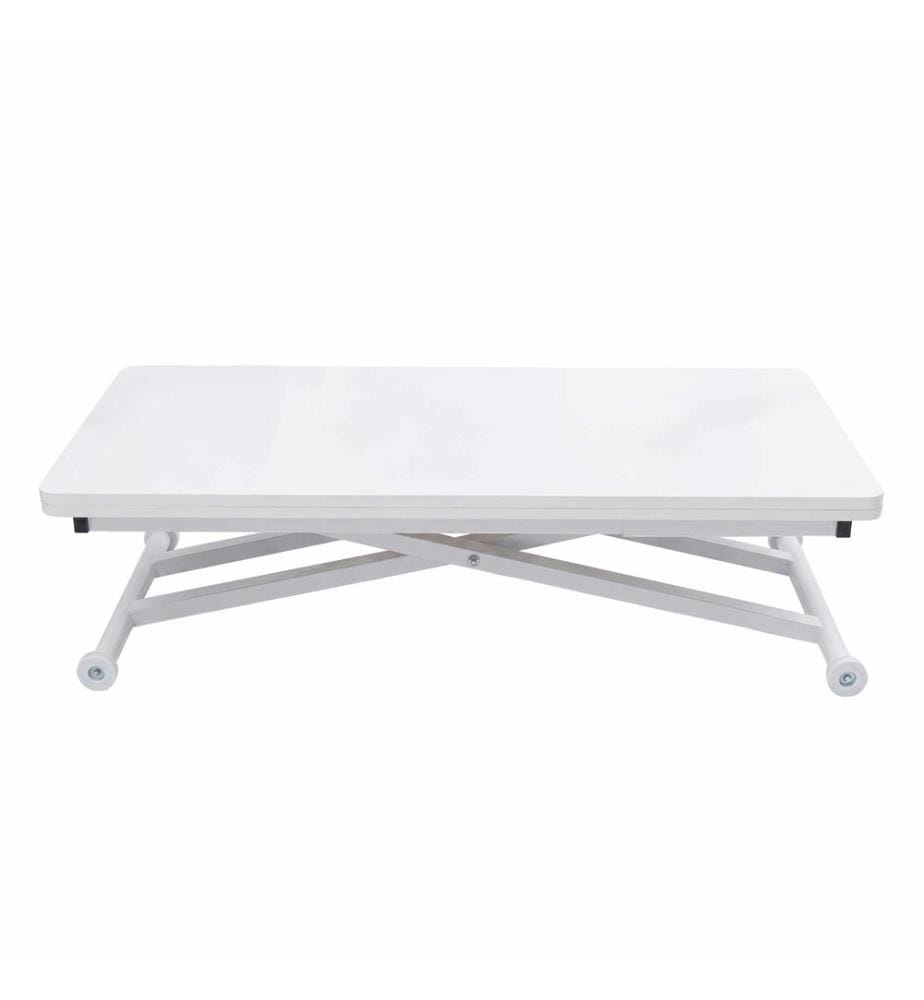 Table basse, 100 % MDF, blanche