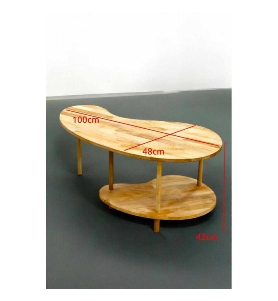 Couchtisch, 100 % Massivholz, Holz