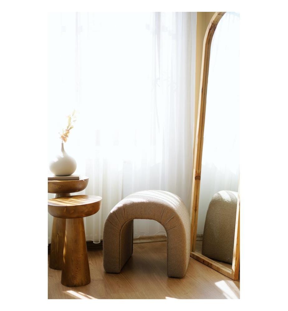 Sitzsack, Braun, 100% Polyester, Gestell: Buche