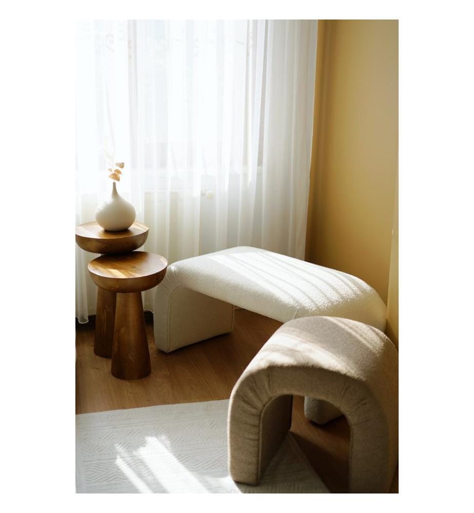 Sessel, Weiss, 100% Polyester, Gestell: Beech Tree