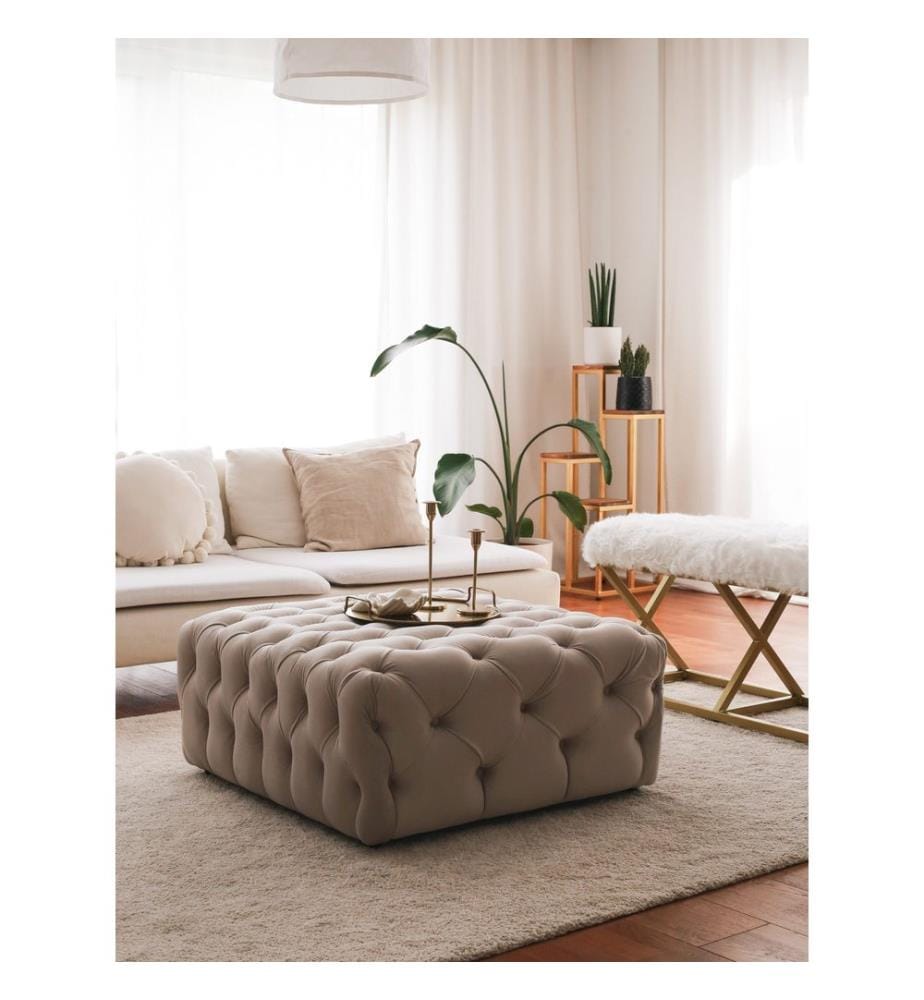 Sitzsack, Creme, Gestell: 100% Metall, Stoff: Babyface