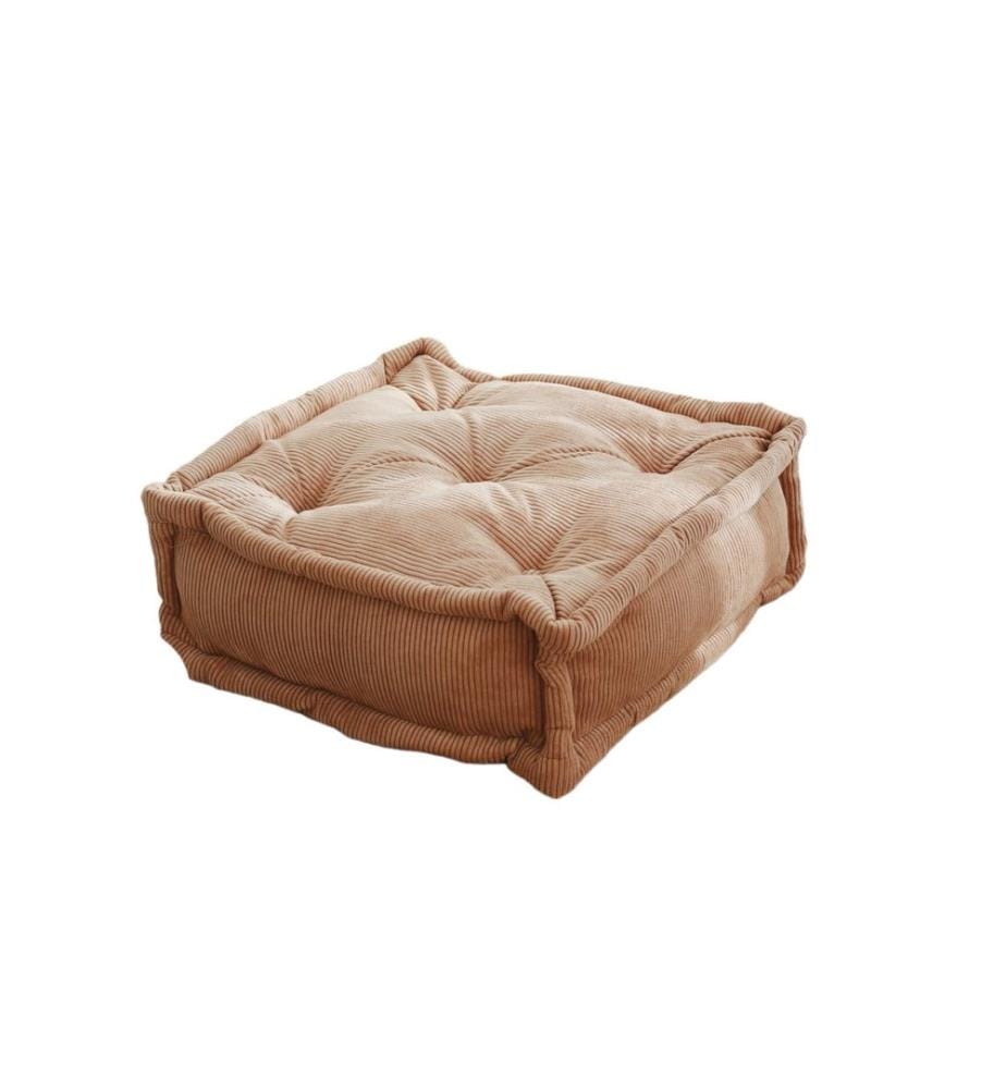 Kissen, Camel, Stoff: 100% Samt