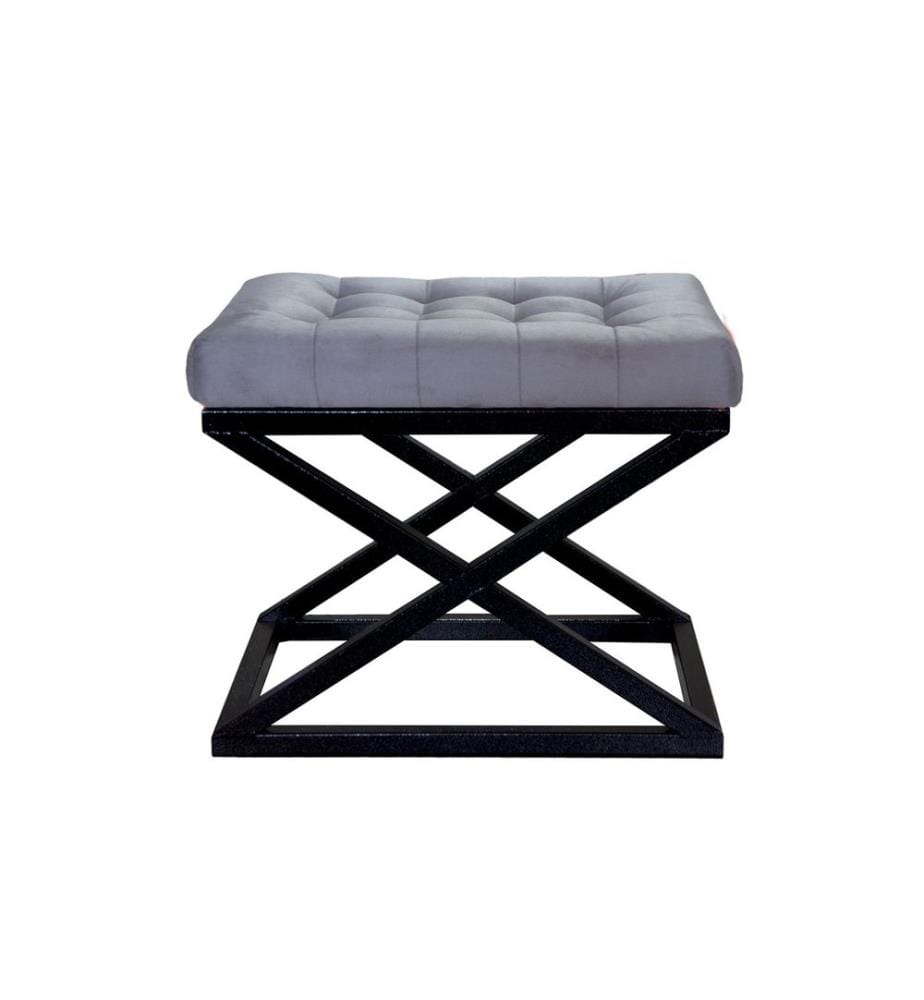 Sessel, Schwarz, Grau, Gestell: 100% Metall, Stoff: 100% Polyester Babyface