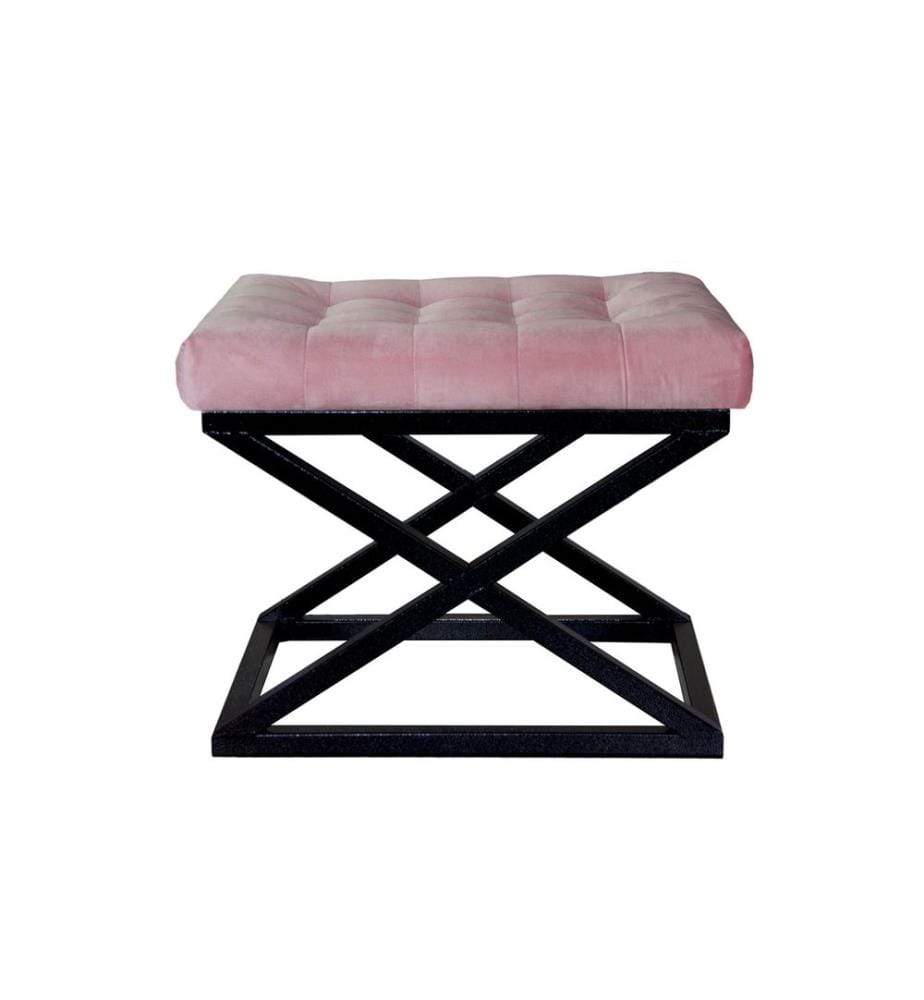 Sessel, Schwarz, Pink, Gestell: 100% Metall, Stoff: 100% Polyester Babyface
