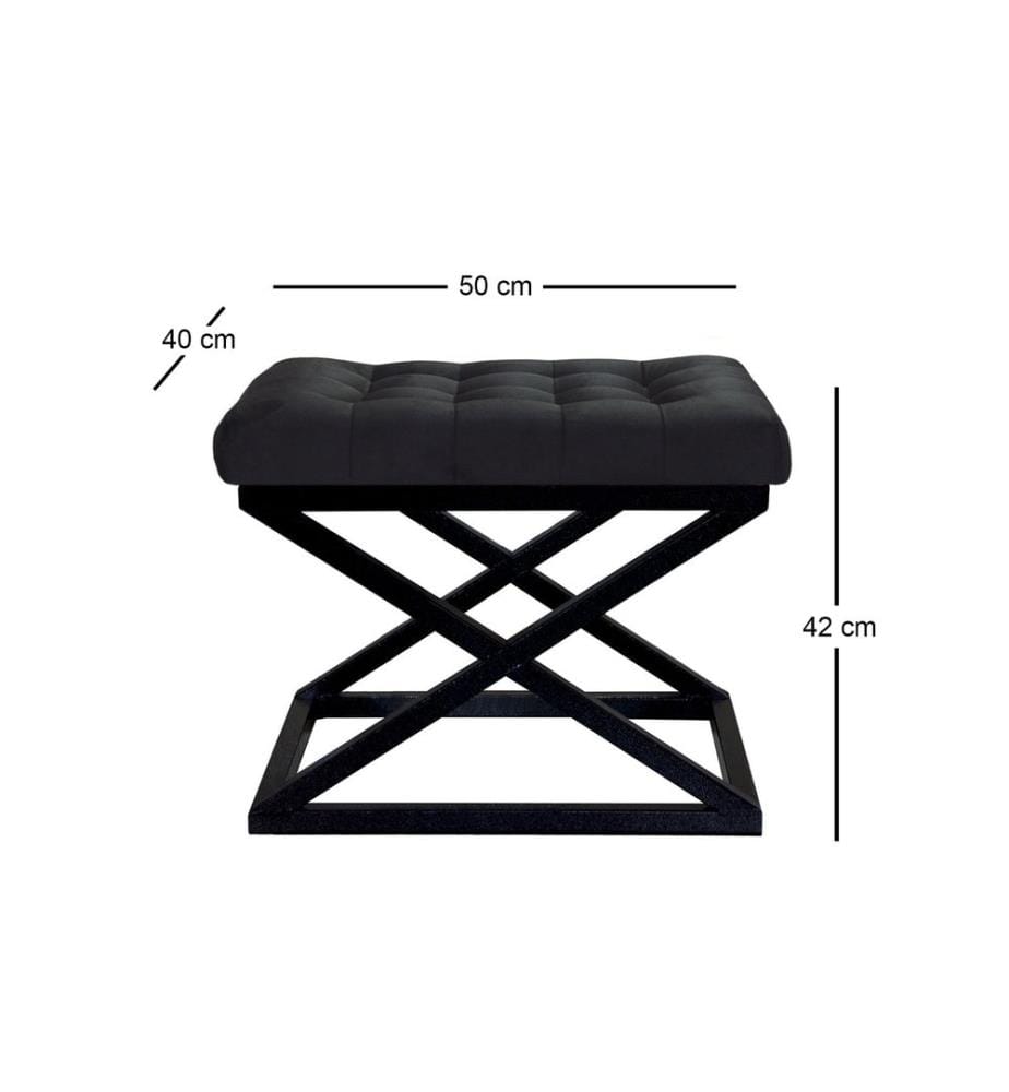 Sessel, Schwarz, Gestell: 100% Metall, Stoff: 100% Polyester Babyface