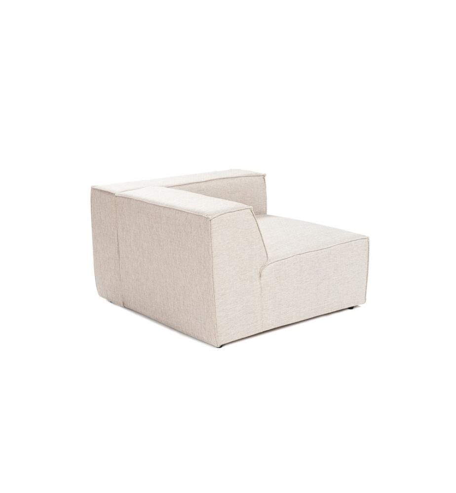 1-Seat Sofa, Light Brown, Frame: 100% Hornbeam, Fabric: 100% Linen