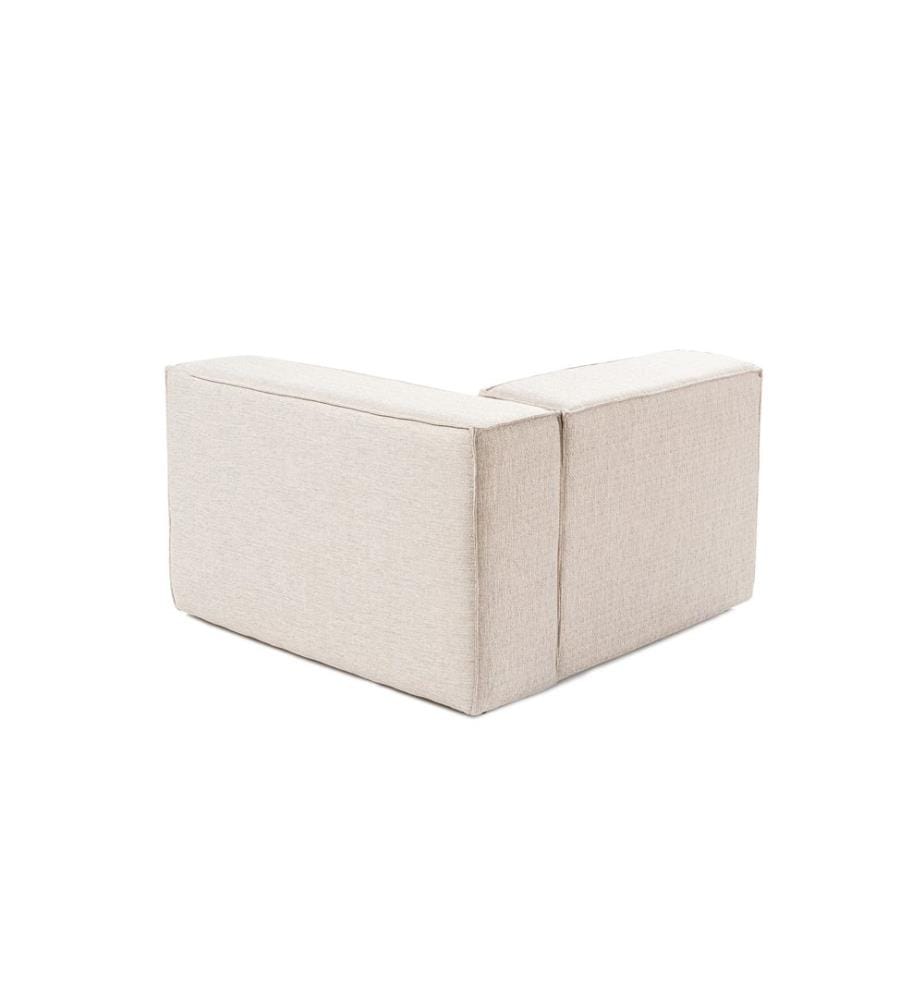 1-Seat Sofa, Light Brown, Frame: 100% Hornbeam, Fabric: 100% Linen