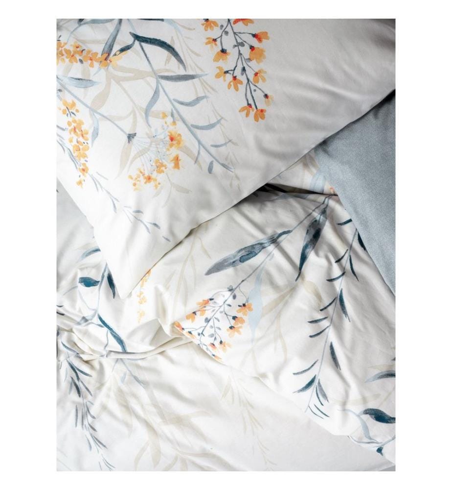 Ranforce Super King Bettbezug-Set, Indigoblau, 100 % BAUMWOLLE RANFORCE