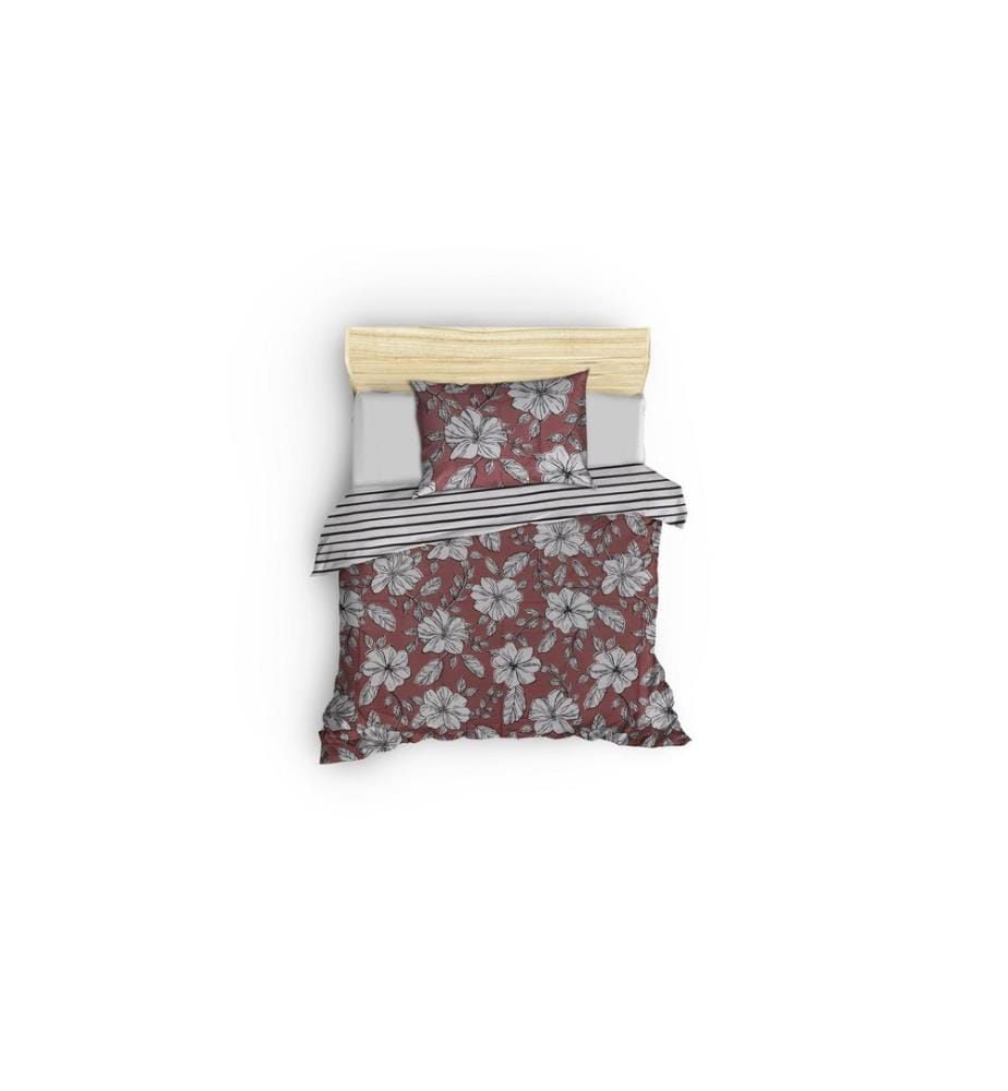 Rosso, Bianco, Piumone, Di Cotone Ranforce