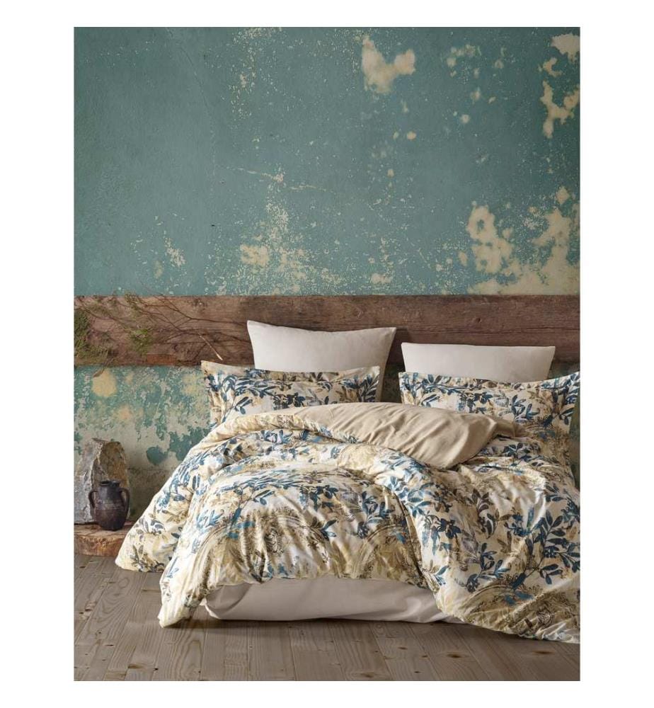 Beige, Couette, Coton Satin