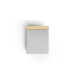 Lenzuolo con angoli singolo Ranforce, grigio, 100% COTONE