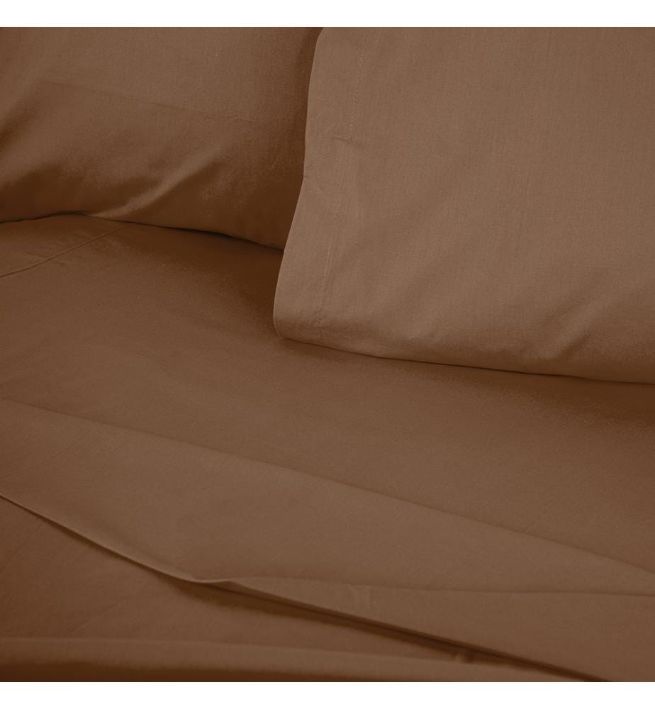 Ranforce Doppelbettbezug, braun, 100 % BAUMWOLLE RANFORCE