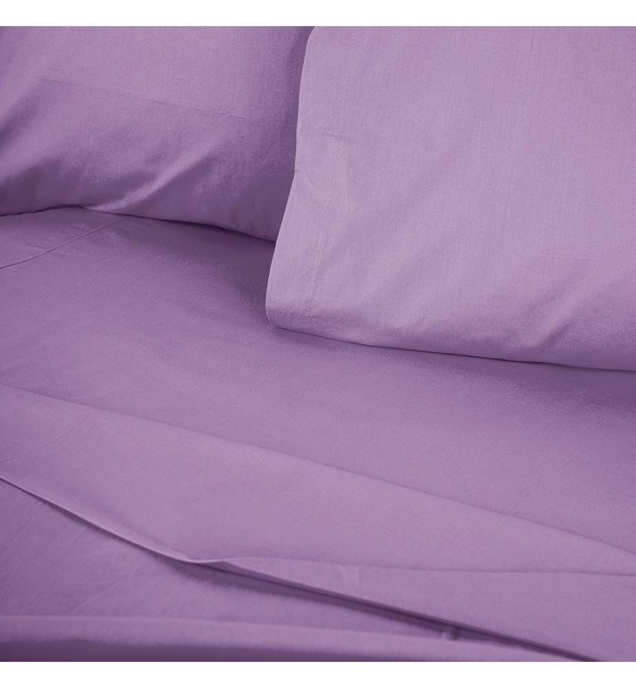 Ranforce Bettbezug für Kingsize-Bett, Flieder, 100 % BAUMWOLLE RANFORCE