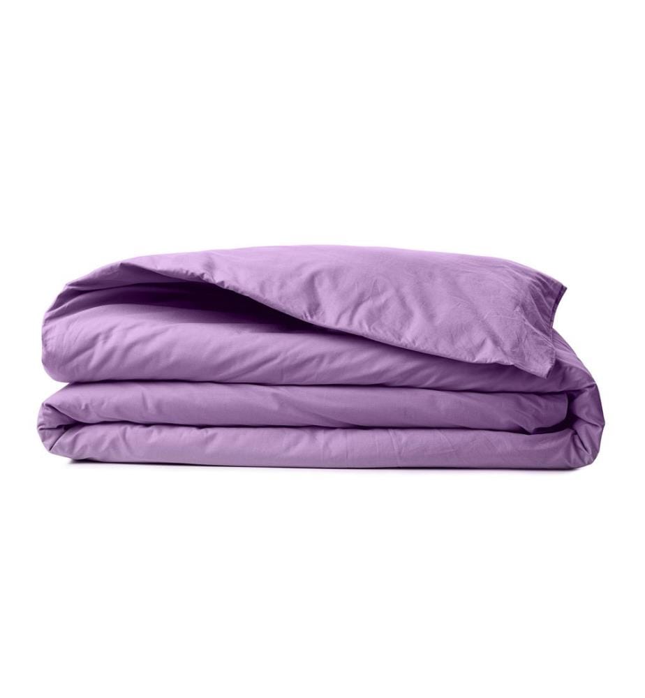 Ranforce Bettbezug für Kingsize-Bett, Flieder, 100 % BAUMWOLLE RANFORCE
