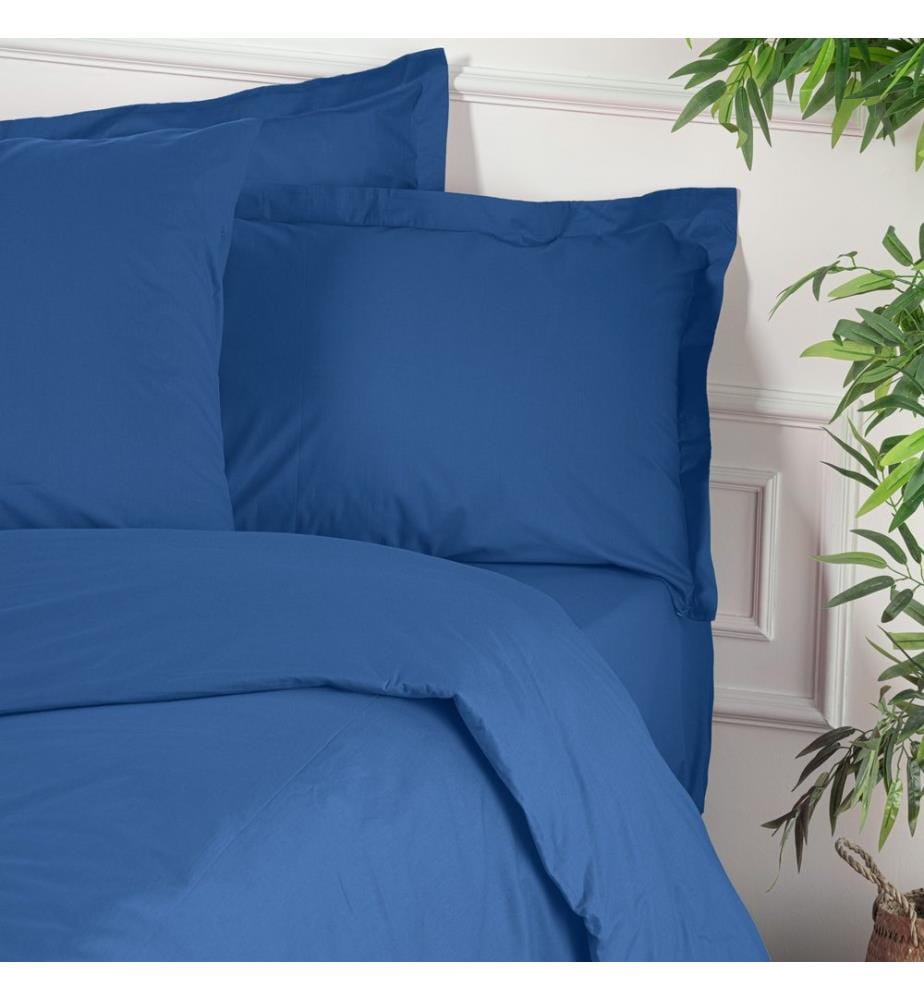 Ranforce Bettbezug für Kingsize-Bett, blau, 100 % BAUMWOLLE RANFORCE