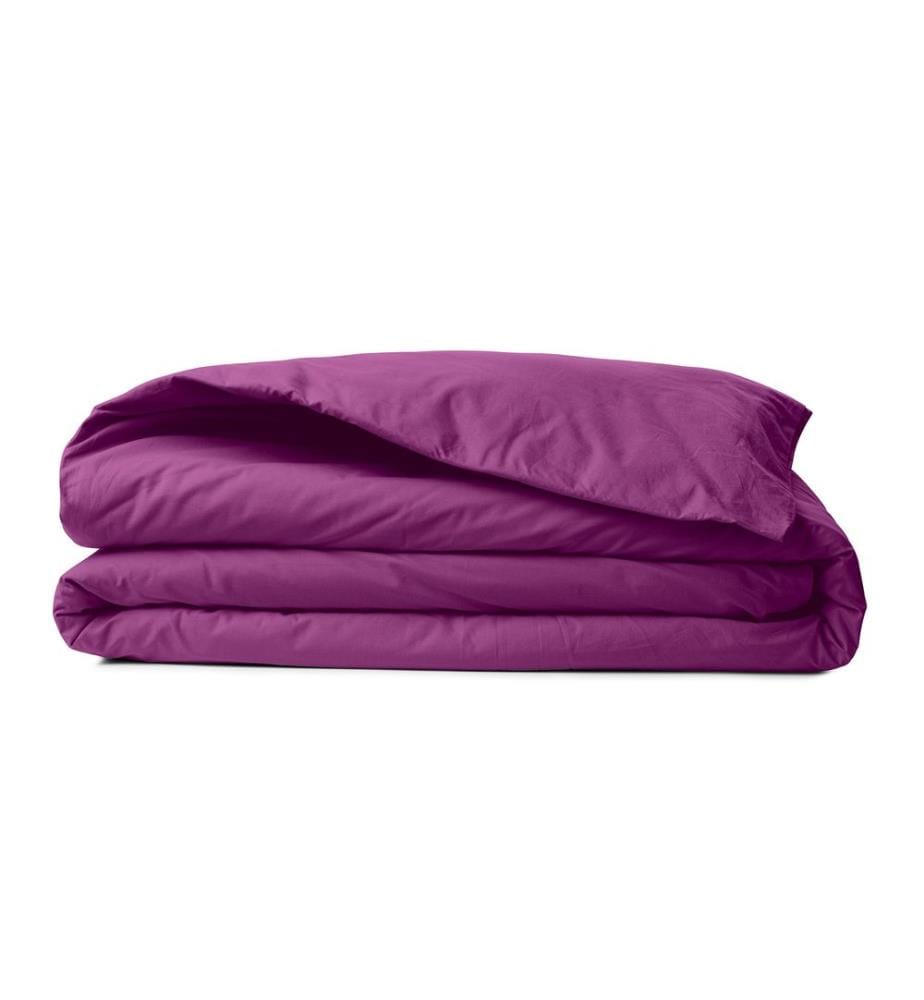 Copripiumino singolo Ranforce, viola, 100% COTONE RANFORCE