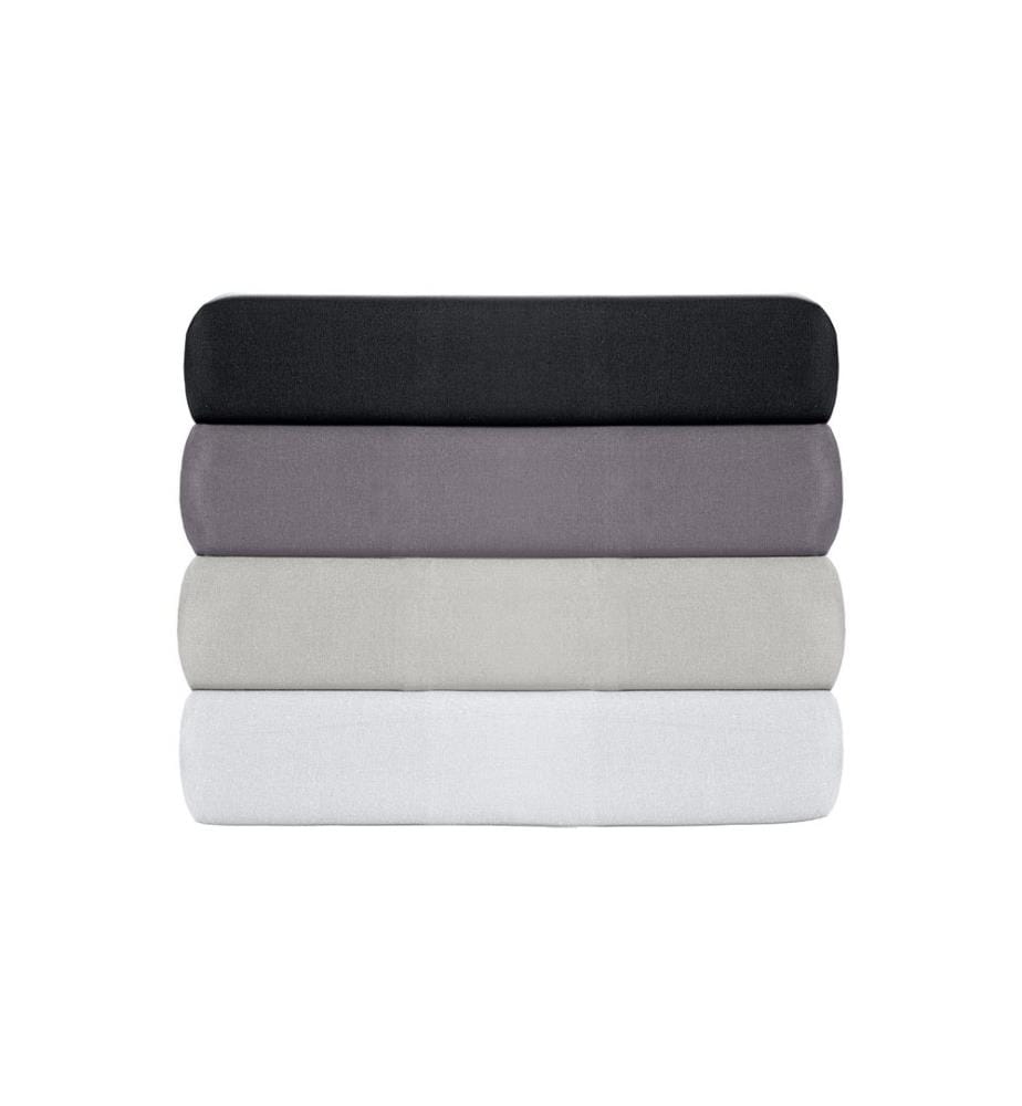 Pillowcase Set, 2 Pieces, Dark Grey, 100% COTTON RANFORCE