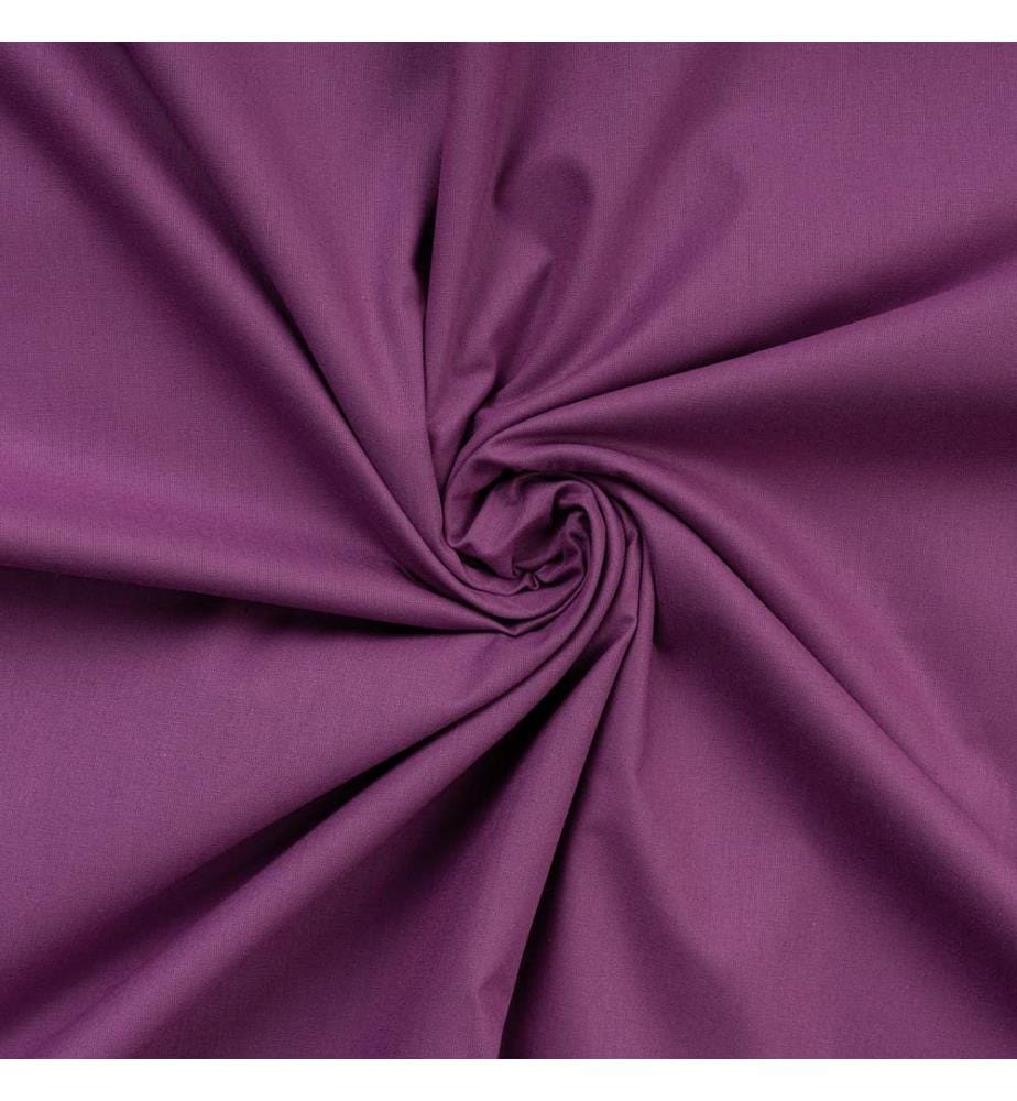 Drap-housse Ranforce Super King, violet, 100 % COTON RANFORCE