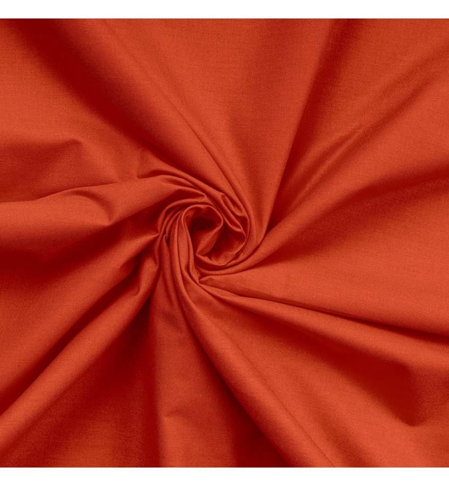 Oxford Pillowcase Set, 2 Pieces, Tile Red, 100% COTTON RANFORCE