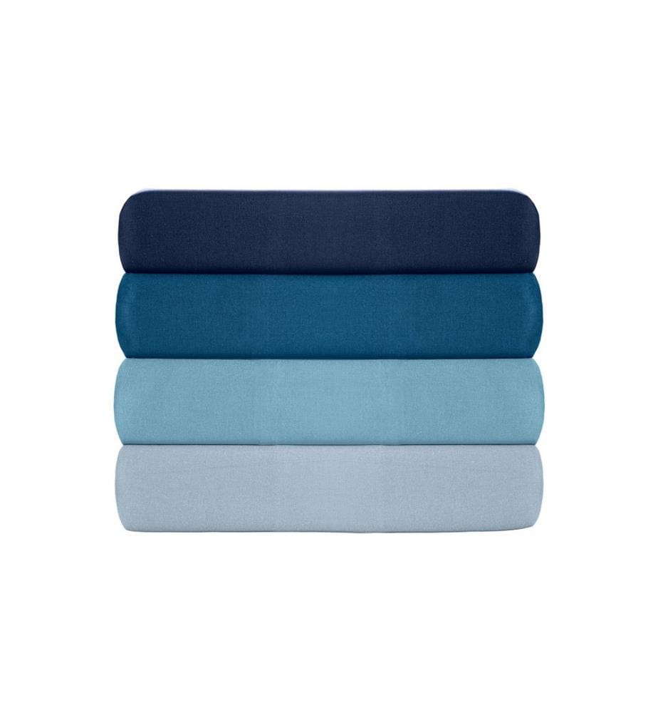 Oxford Pillowcase Set, 2 Pieces, Dark Blue, 100% COTTON RANFORCE