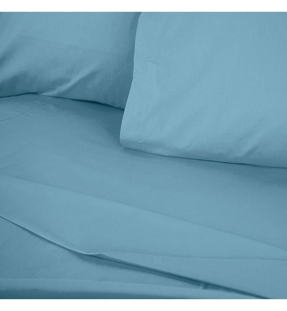 Ranforce Super King Bettbezug, Blau, 100 % BAUMWOLLE RANFORCE