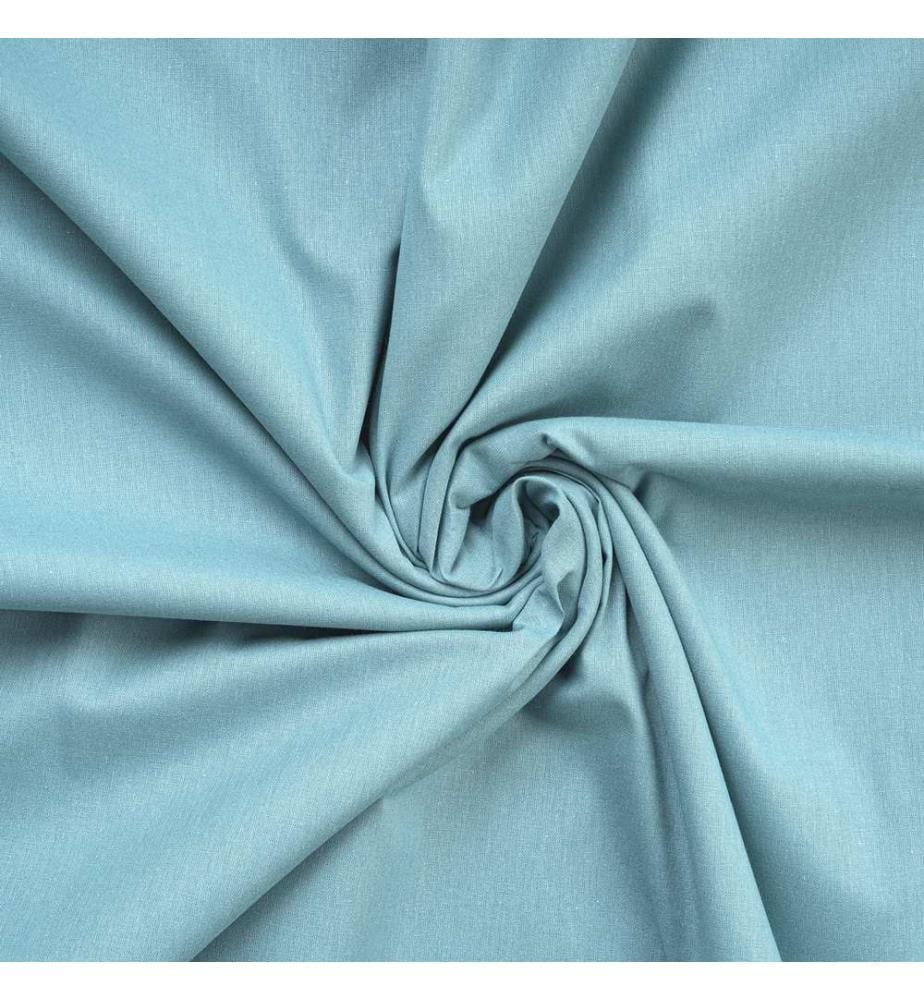 Ranforce Super King Fitted Sheet, Petrol Blue, 100% COTTON RANFORCE