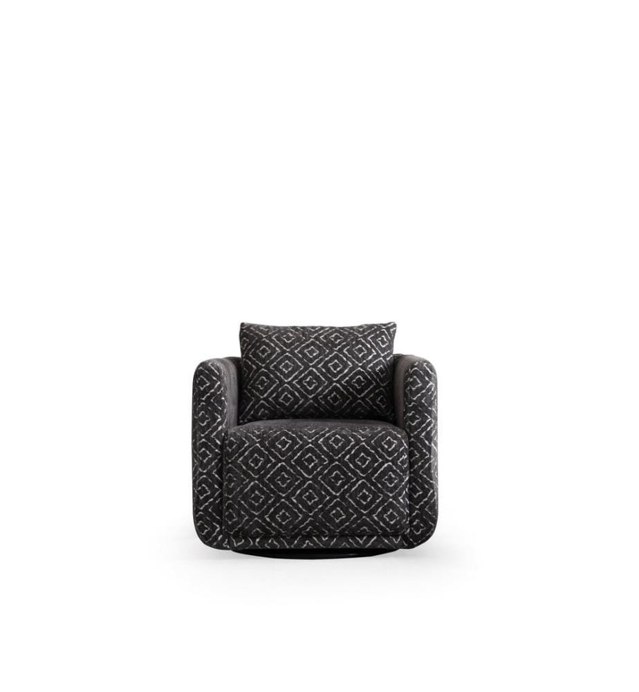 Wing Chair, Black, White, Frame : 100% HORNBEAM