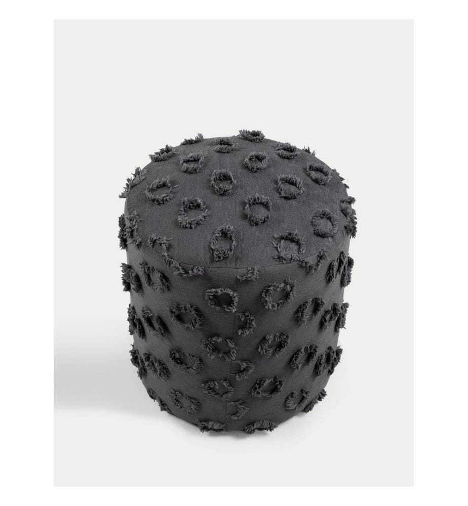 Tuffet, Anthracite, Frame: 100% BEECH WOOD