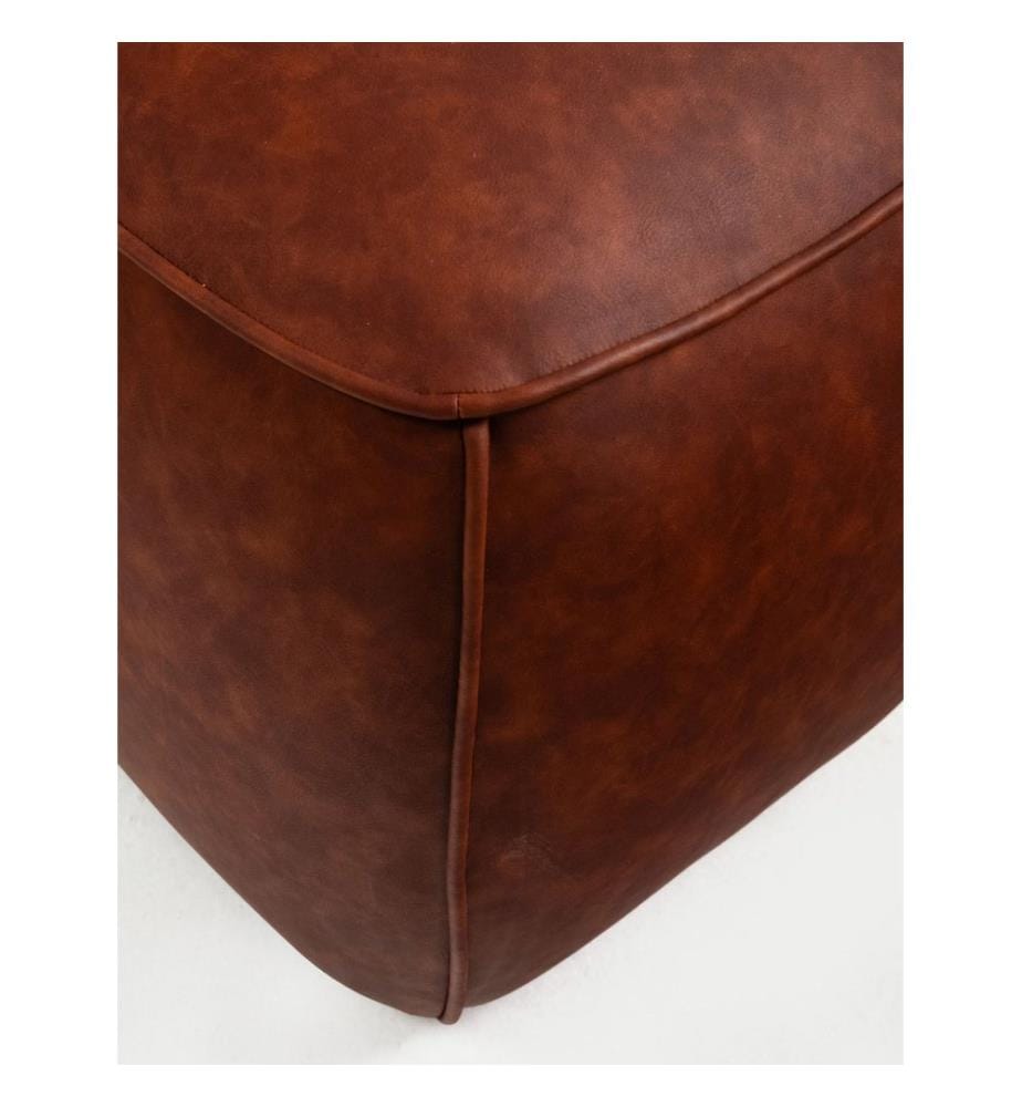 Tuffet, Brown, Frame: 100% BEECH WOOD