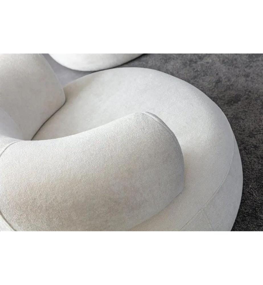 Wing Chair, White, Frame: 70% HORNBEAM / 30% MELAMINE COATED CHIPBOARD