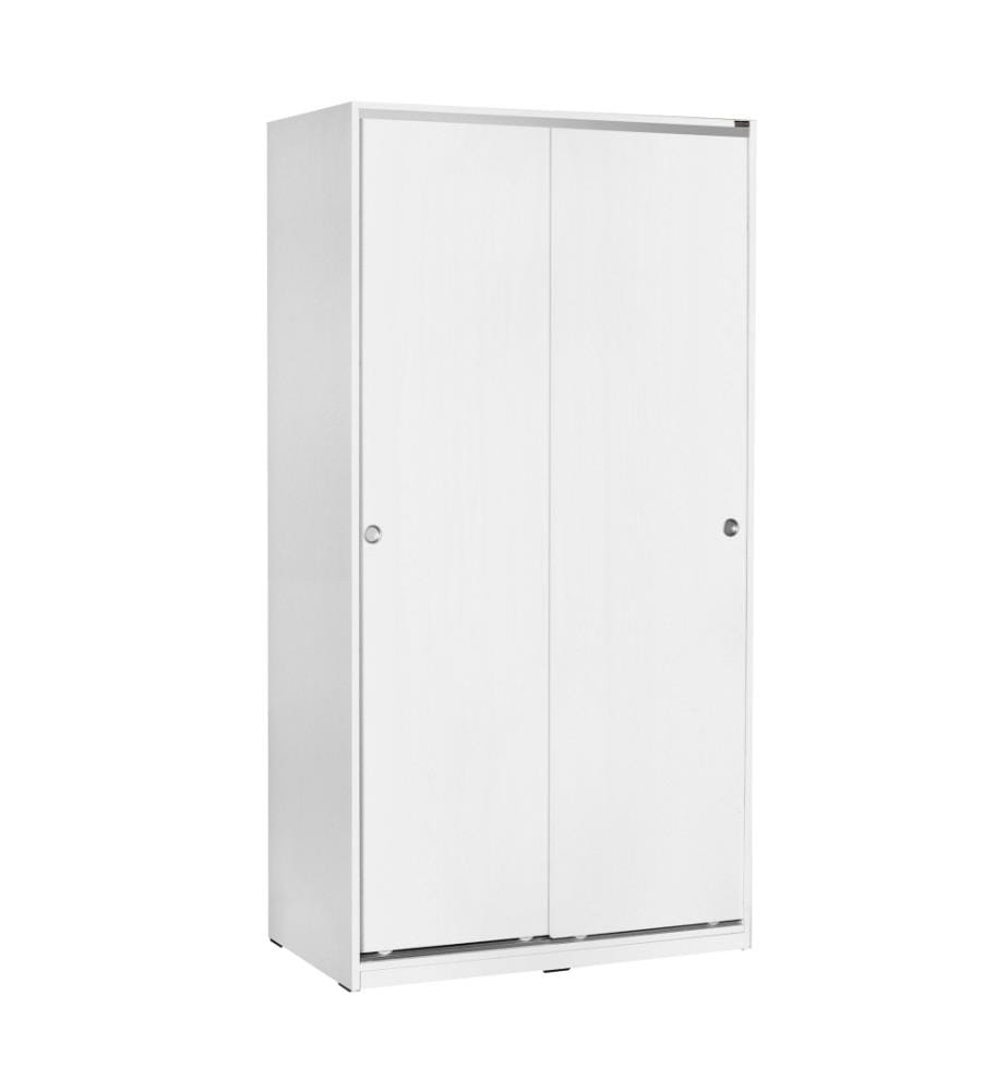 Wardrobe, White, Melamine Coated Particle Board