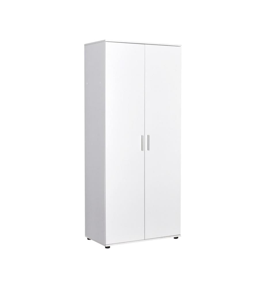 Wardrobe, White, Melamine Coated Particle Board