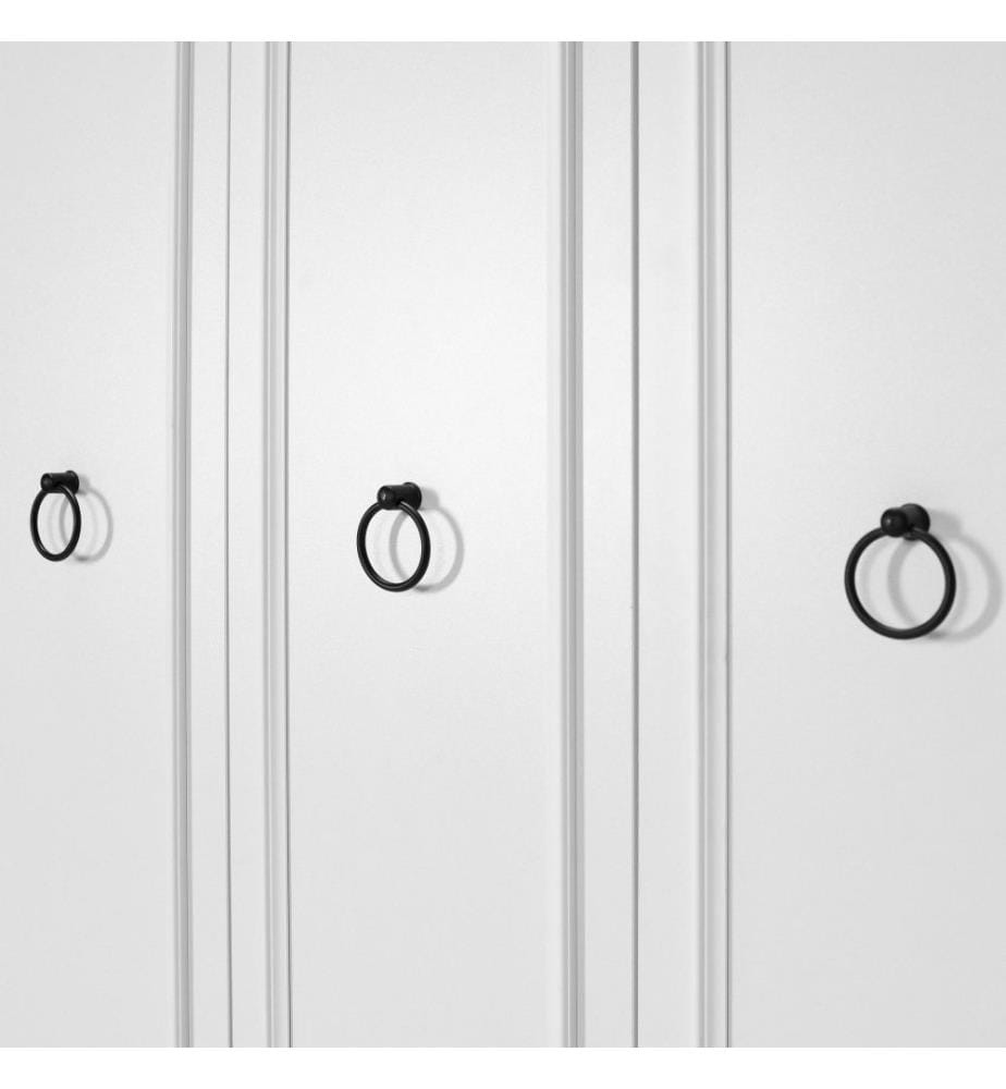 Wardrobe, White, Melamine Coated Particle Board