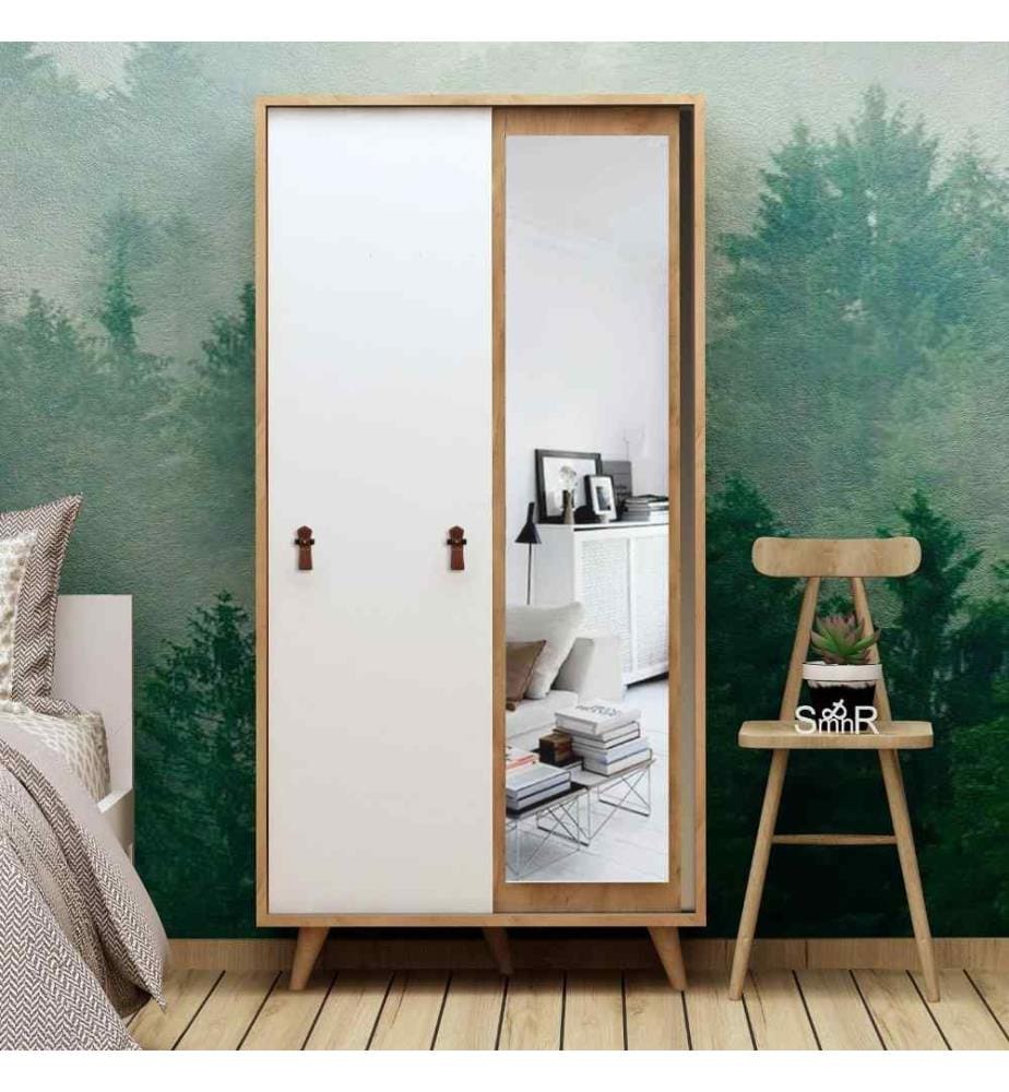Armoire, Chêne Blanc, Panneau de particules mélaminé