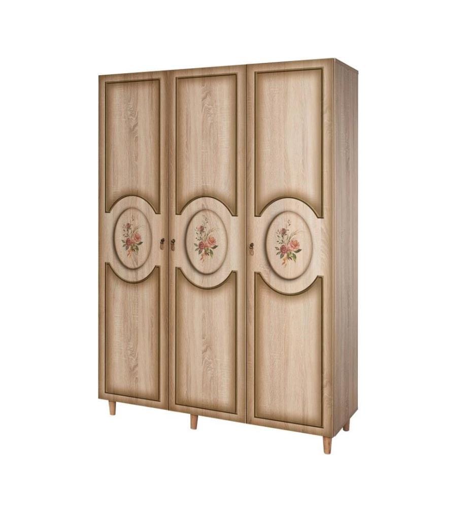 Armoire, chêne Sonoma, panneau de particules mélaminé