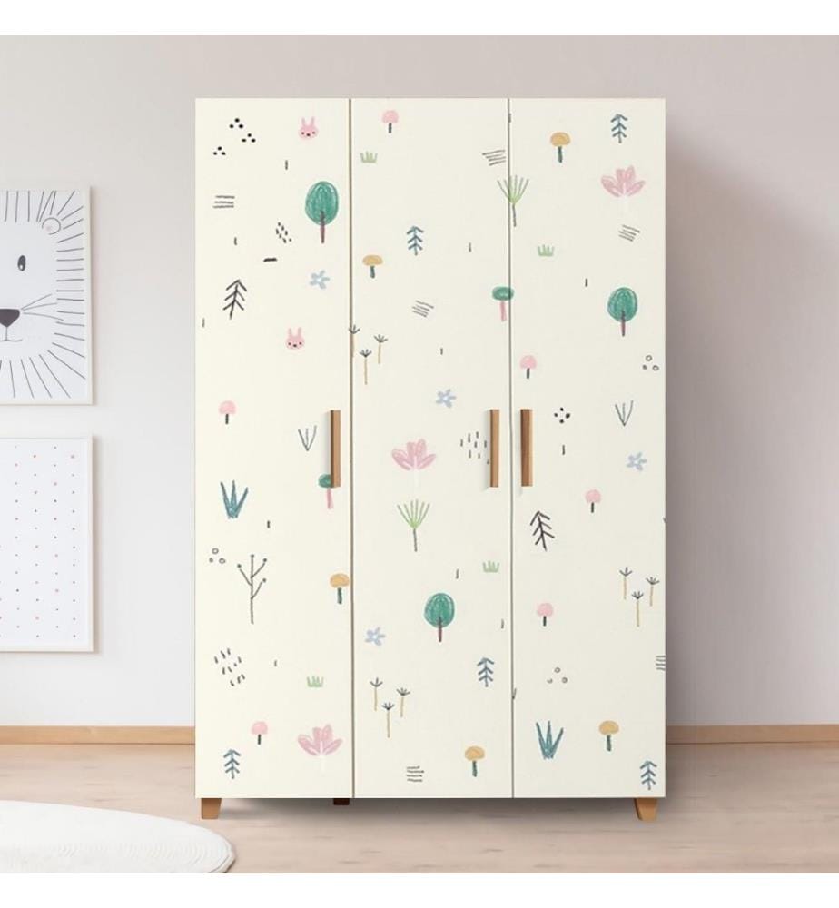 Armoire, Pin Atlantique Blanc, Panneau de particules mélaminé