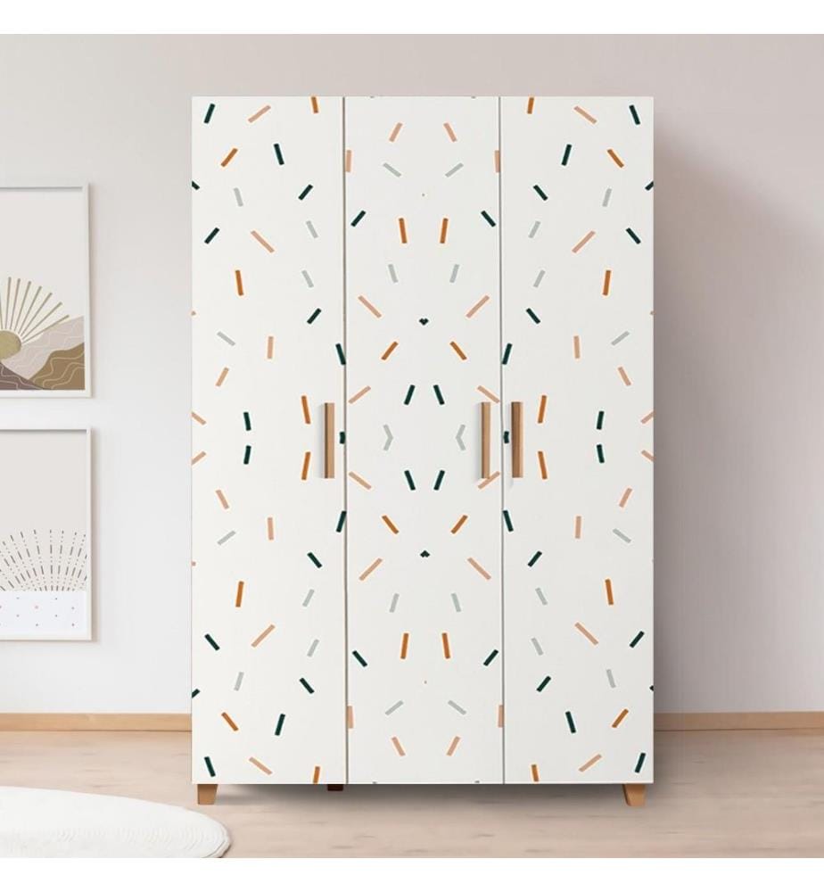 Armoire, Pin Atlantique Blanc, Panneau de particules mélaminé