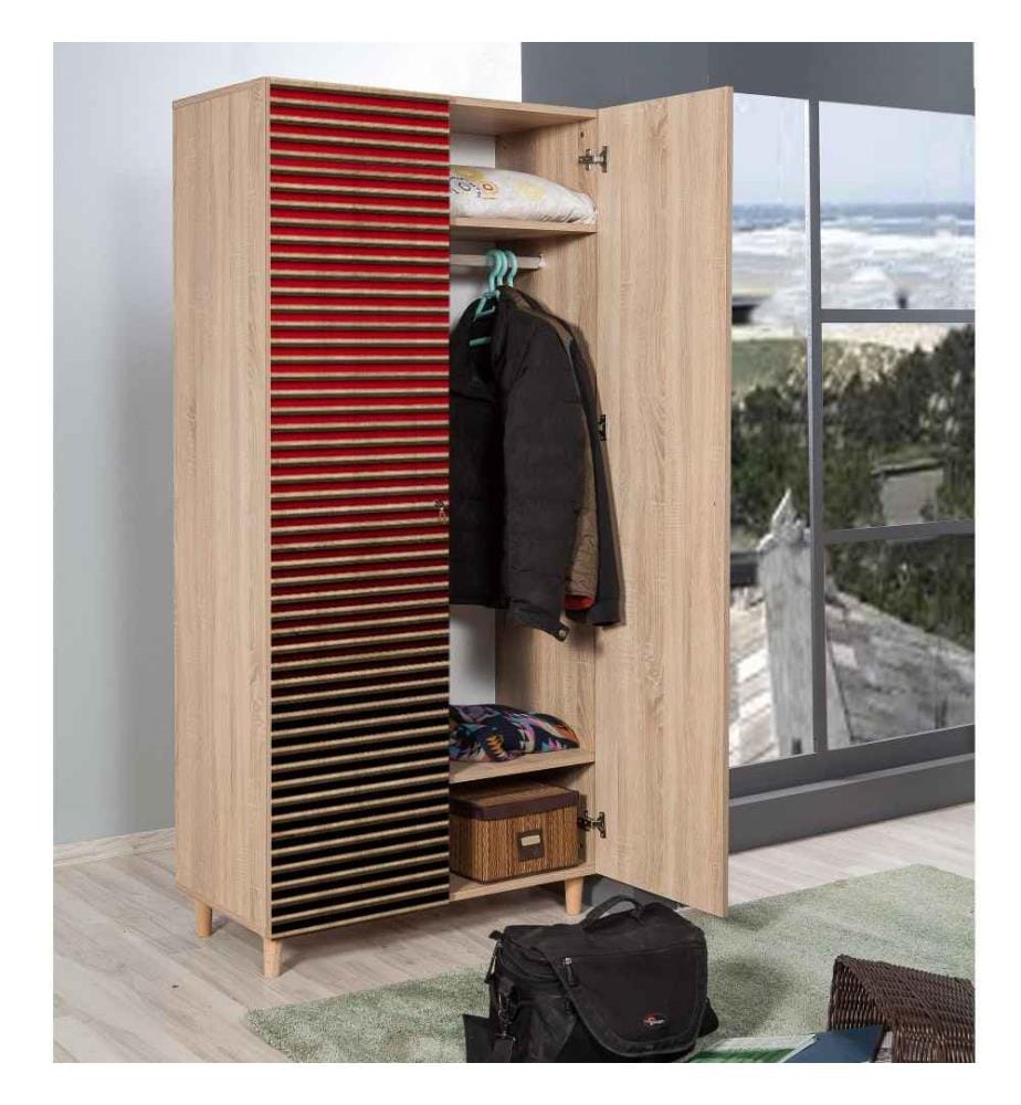Armoire, chêne Sonoma, panneau de particules mélaminé