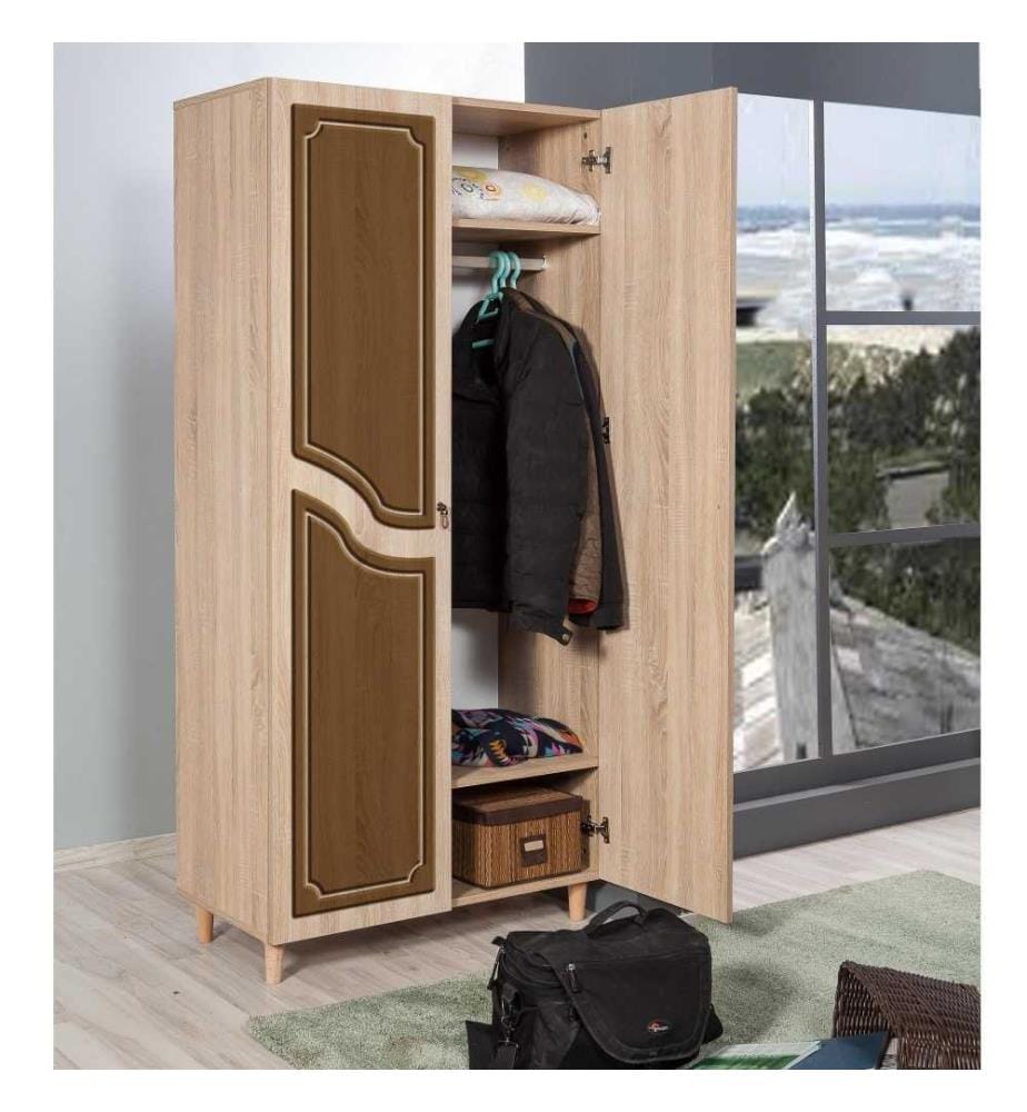 Armoire, chêne Sonoma, panneau de particules mélaminé