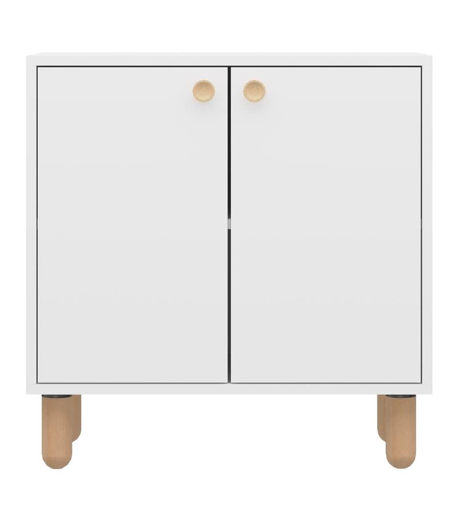 Mehrzweckschrank, weiss, 100 % melaminbeschichtete Spanplatte