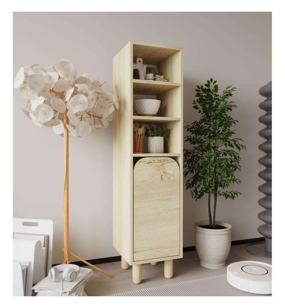 Armoire multi-usages, chêne saphir, 100 % panneau de particules mélaminé