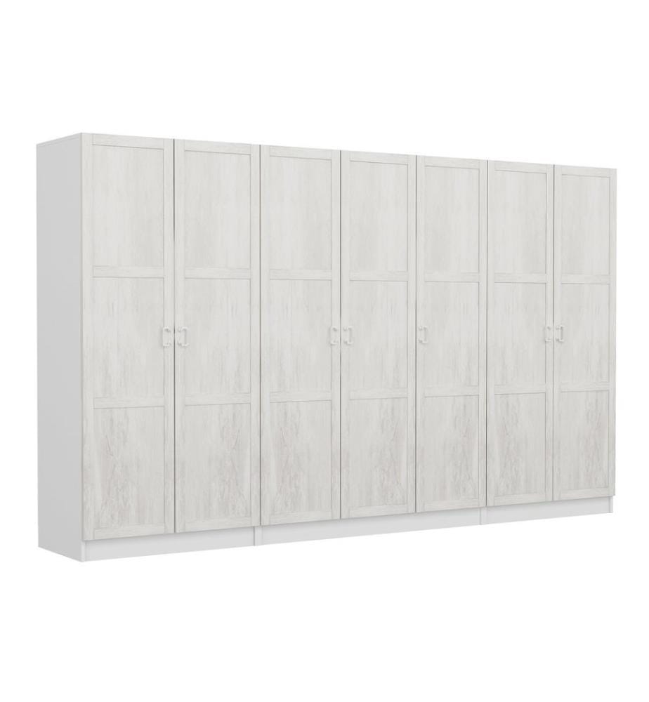 Armoire, blanc, panneau de particules mélaminé