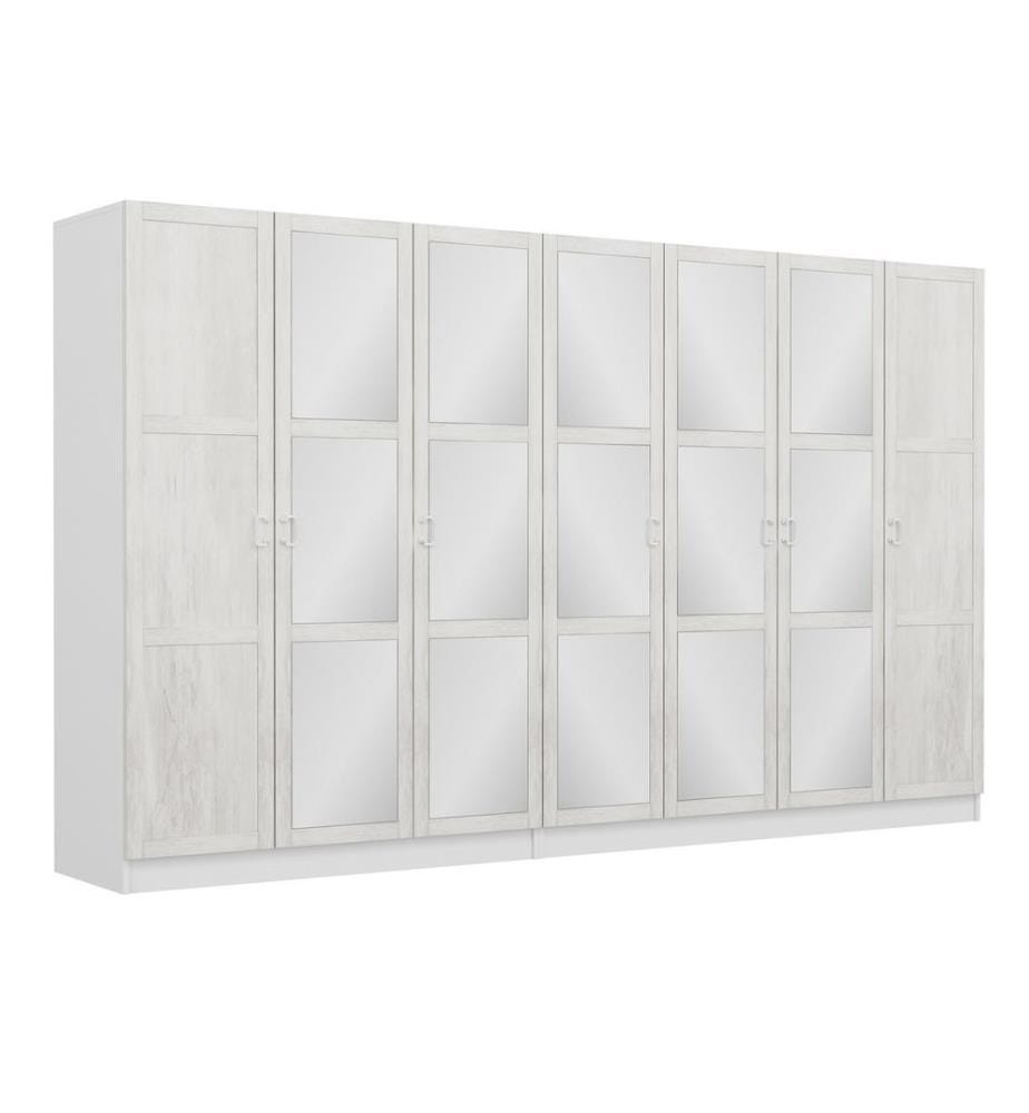 Armoire, blanc, panneau de particules mélaminé