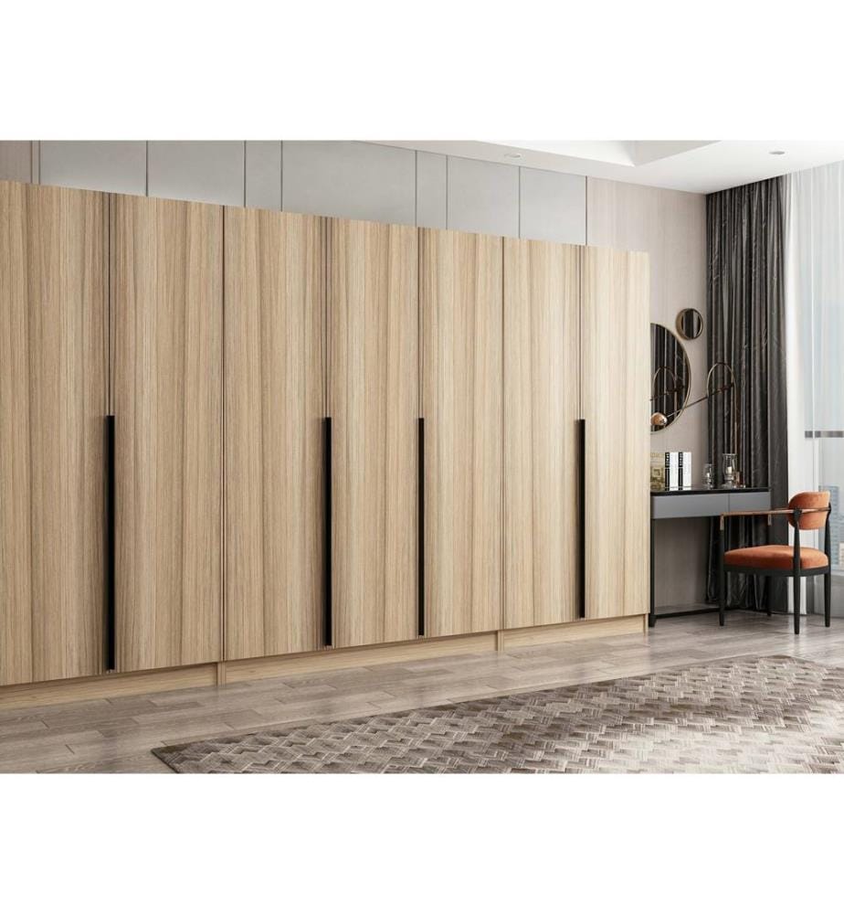 Armadio, rovere, pannello truciolare rivestito in melaminico