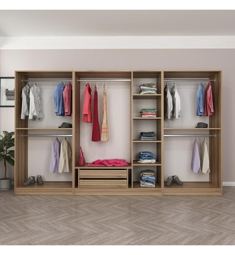 Armoire, Rauch, chêne, panneau de particules mélaminé