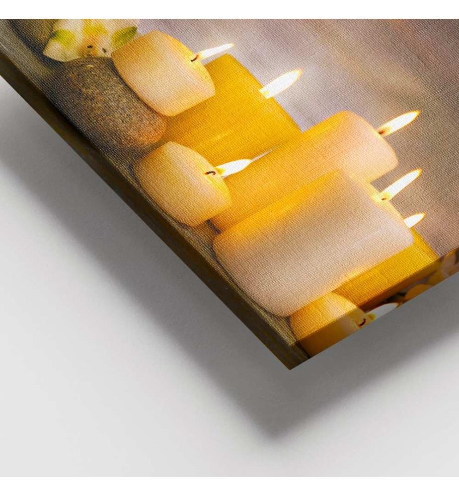 Dekoratives Leinwandbild, mehrfarbig, 100 % LEINWAND, Rahmen: 100 % HOLZ