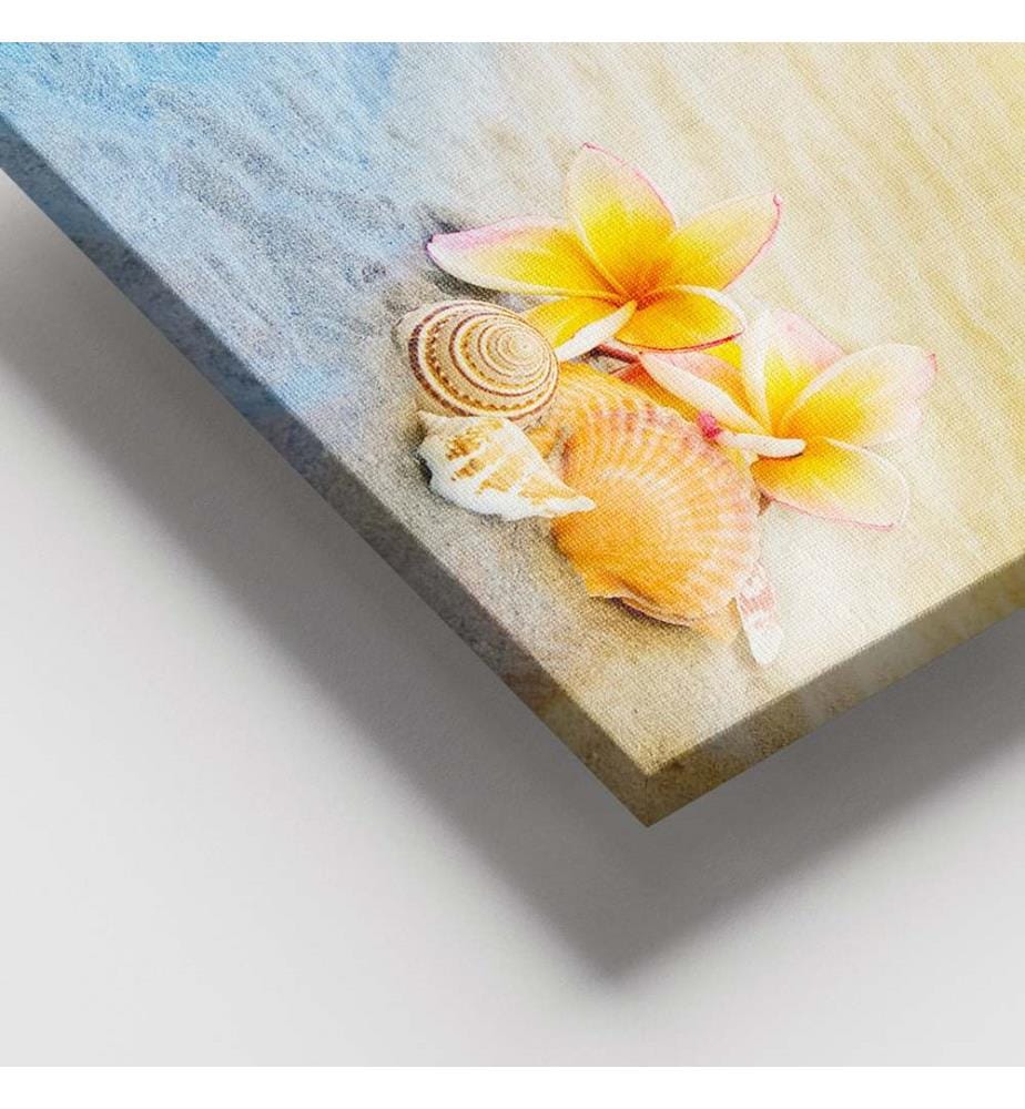Dekoratives Leinwandbild, mehrfarbig, 100 % LEINWAND, Rahmen: 100 % HOLZ